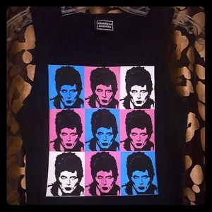 Vintage Smashing Grandpa David Bowie tank